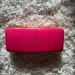 Kate Spade Fuchsia Glasses Case